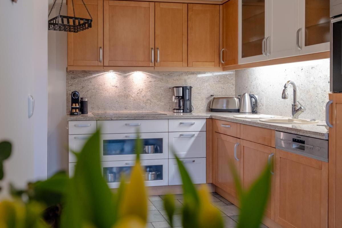 Apartmenthaus Brunnenhof Papstdorf Екстер'єр фото