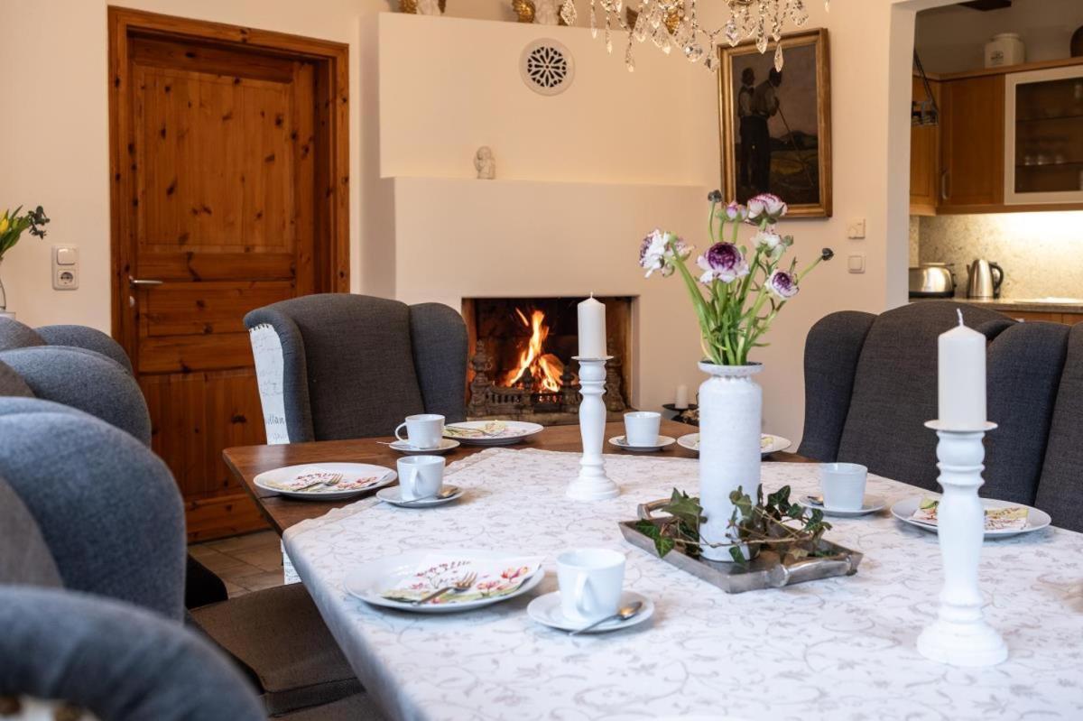 Apartmenthaus Brunnenhof Papstdorf Екстер'єр фото