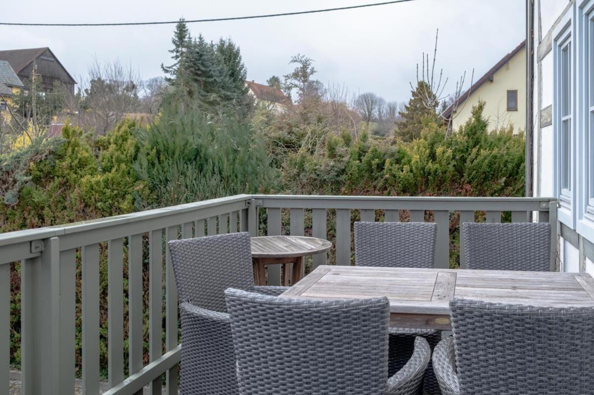 Apartmenthaus Brunnenhof Papstdorf Екстер'єр фото